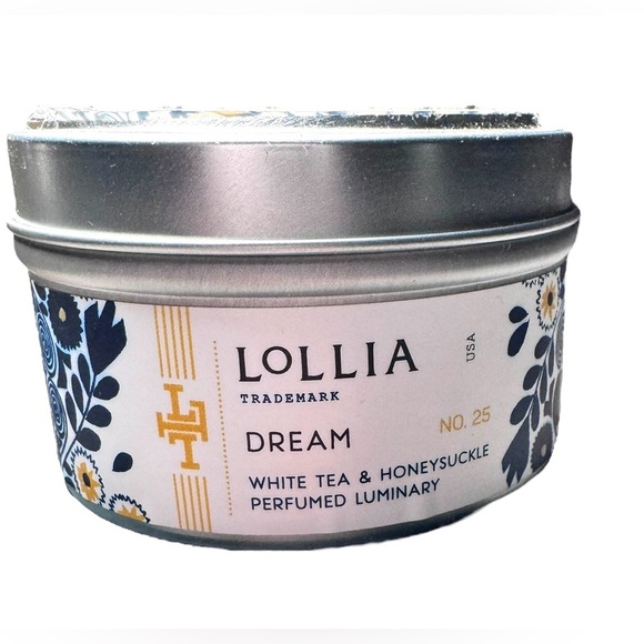 NEW Lollia Dream Perfumed Travel Candle White Tea and Honeysuckle, Margot Elena - Picture 6 of 9